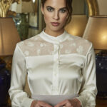 Embroidered Lace Blouse