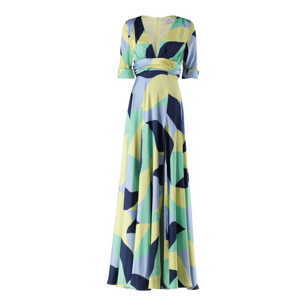 Colour block dress _ Front_26