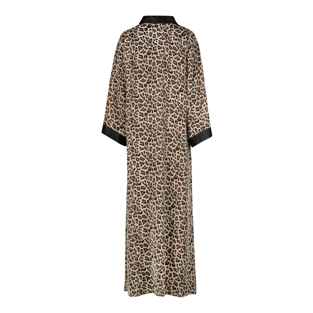 Kimono_ Animal print Shifon_Back