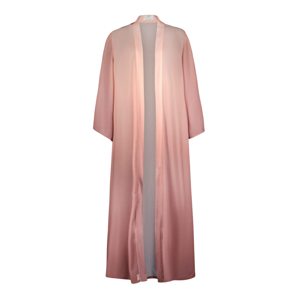 Kimono_ peach Shifon_Front