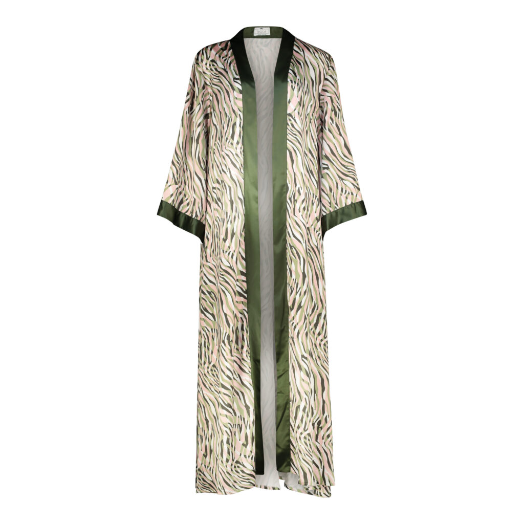 Kimono_ stripe silk_Front+1